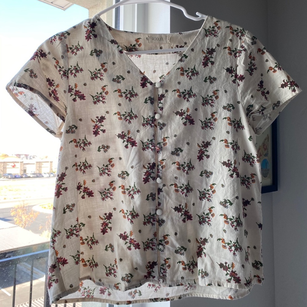 Roolee linen top